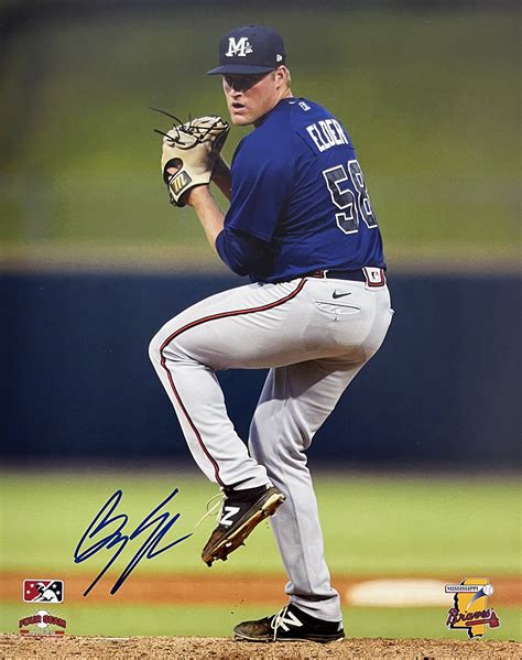 Bryce Elder Autographed Atlanta Braves 8x10 Photo