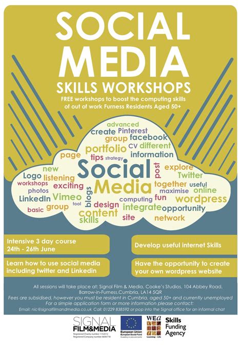 Neighbourhood Management: Social Media Skills Workshop at Signal Films