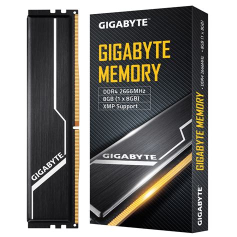 GIGABYTE Memory 8GB (1x8GB) 2666MT/s Key Features | Memory - GIGABYTE ...