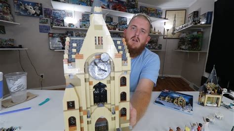 LEGO HARRY POTTER CLOCK TOWER SET BUILD AND REVIEW - YouTube