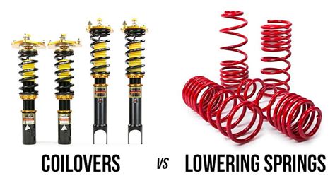 Coilovers vs Lowering Springs: Everything You Need to Know – Dust ...