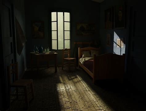 Vincent Van Gogh bedroom 3D model | CGTrader