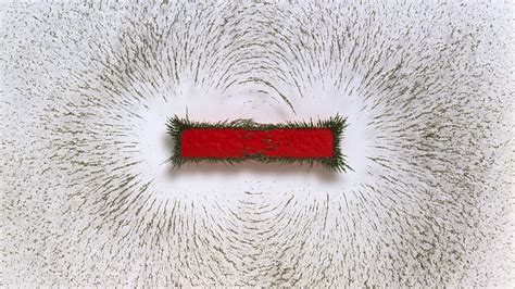 Magnetic field of a bar magnet - Magnetic fields - CCEA - GCSE Physics ...