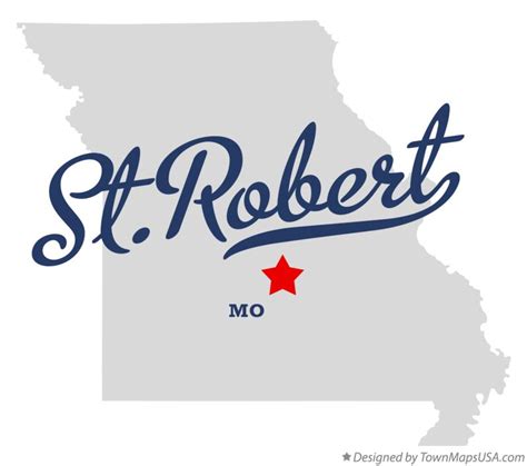 Map of St.Robert, MO, Missouri