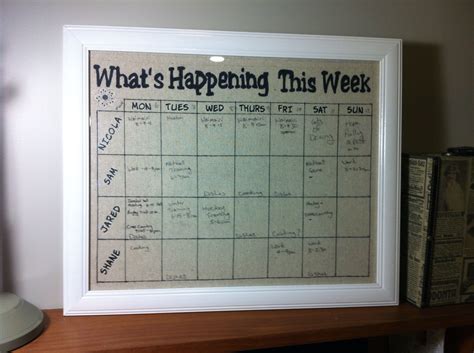 a white framed poster with writing on it that says what's happening ...