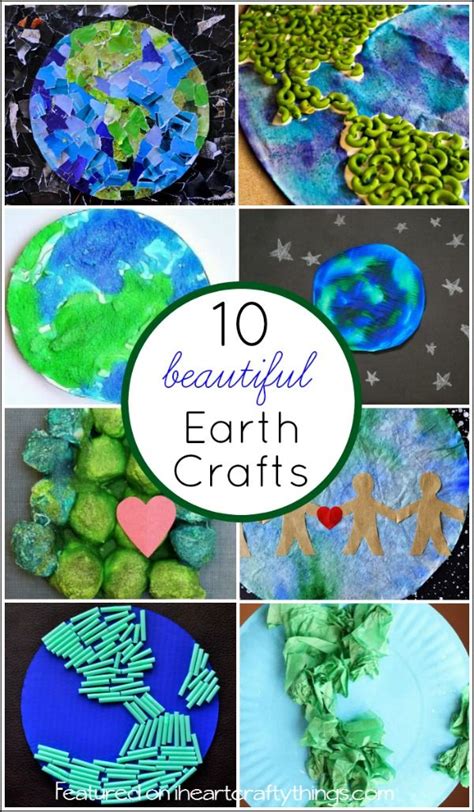 10 Beautiful Earth Crafts for Kids | Earth craft, Earth day crafts ...