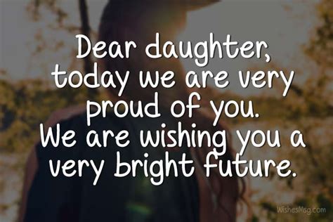 Graduation Wishes For Daughter, Graduation Messages From Parents ...