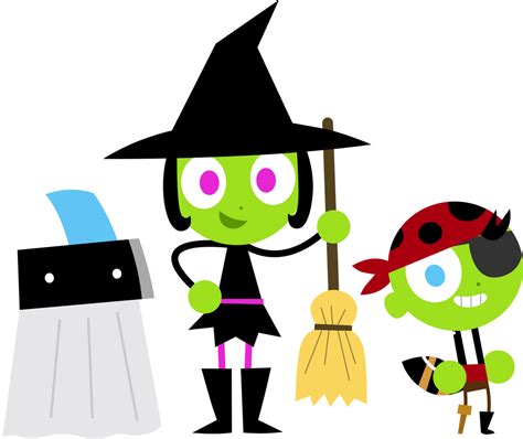 PBS Kids Digital Art - Halloween Costumes (2013) by LuxoVeggieDude9302 on DeviantArt