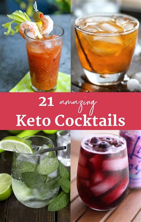 21 Keto Cocktails: The Best Keto Alcoholic Drinks - Green and Keto