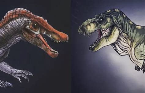 Trex vs spinosaurus | Jurassic Park | Know Your Meme