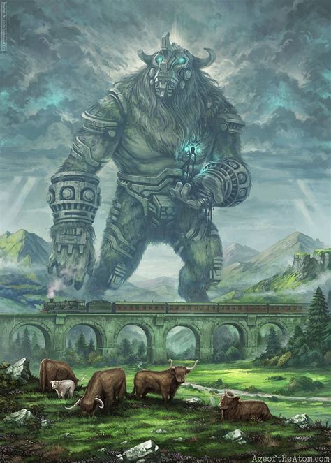 ArtStation - Stone Colossus, Josh Guglielmo | Shadow of the colossus ...