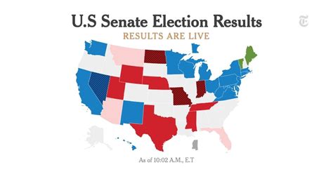 U.S. Senate Election Results 2018 - The New York Times