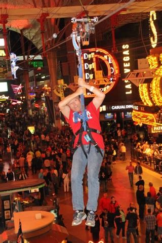 Terrell Daily Photo: Zipline over Fremont Street