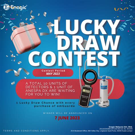 PROMO | Lucky Draw Contest! - Enagic (Malaysia) Sdn Bhd