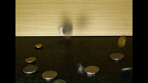 Money Coins Falling onto Counter, Sound Effect, with Video - YouTube