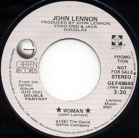 John Lennon - Woman (1981, Vinyl) | Discogs