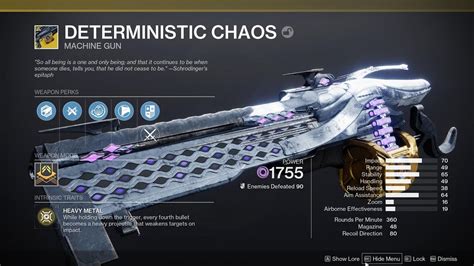 The Quest Steps For Destiny 2’s Deterministic Chaos, Its New Exotic Machine Gun