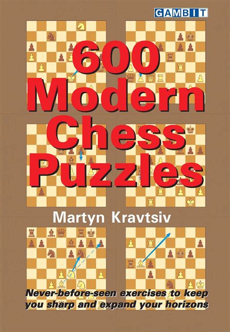 CHESS BOOK REVIEWS: 600 Modern Chess Puzzles