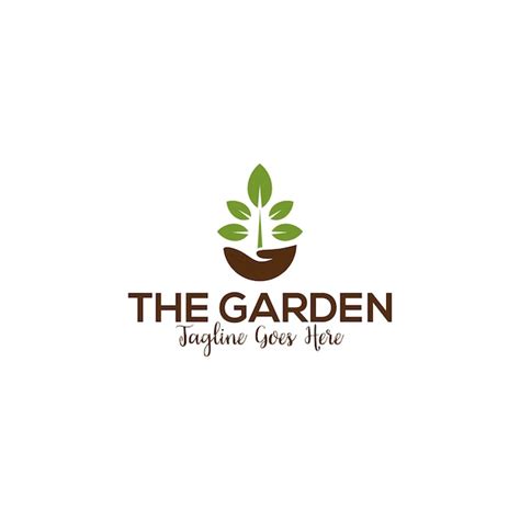 Premium Vector | Garden logo