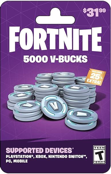 Amazon.com: Fornite V-Bucks Gift Card $31.99: Gift Cards