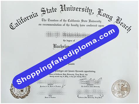 How To Buy Fake CSULB Degree | Buy fake Diploma|Buy Degree certificate ...