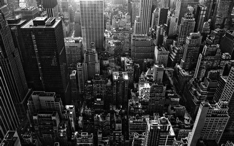 Black White. NYC | Black and white city, Black and white wallpaper ...