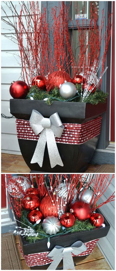 30+ Amazing DIY Outdoor Christmas Decoration Ideas - For Creative Juice