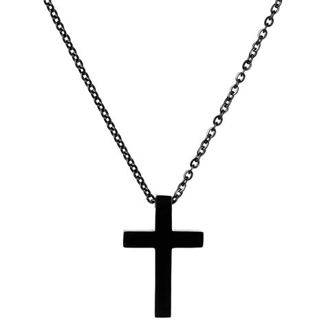 Classic Black Cross Necklace | In stock! | Fort Tempus