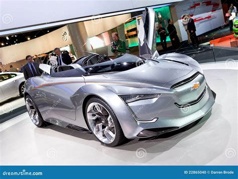 Chevy Miray Concept Car 2012 NAIAS Stock Photo - Image of miray ...