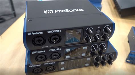 PreSonus Studio Series USB-C Interface Mixers for Recording Needs : Geekazine