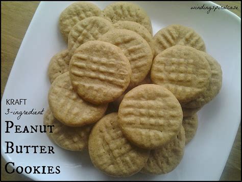 Winding Spiral Case: Recipe: Kraft Peanut Butter Cookies