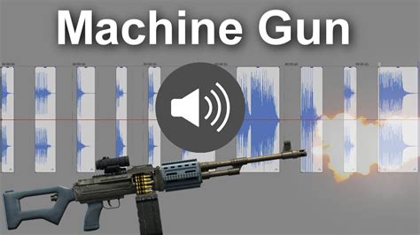 Machine gun sound effect HQ - YouTube