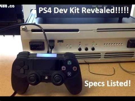 Ps4 Dev Kit Revealed!!! - YouTube