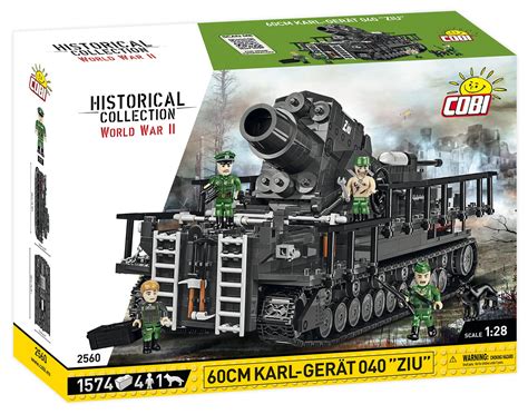 COBI 60CM Karl-Gerat 040 "Ziu" | COBI Historical Collection — buildCOBI.com Cobi Building Sets