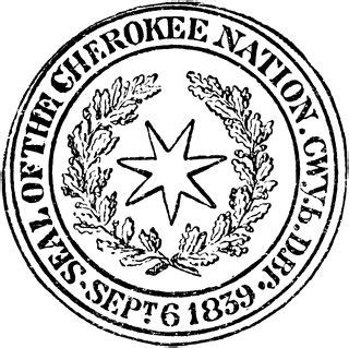 Cherokee Seal | Native american cherokee, Cherokee nation, Cherokee