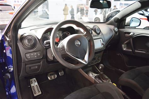 Alfa Romeo Mito Veloce interior at 2016 Bologna Motor Show