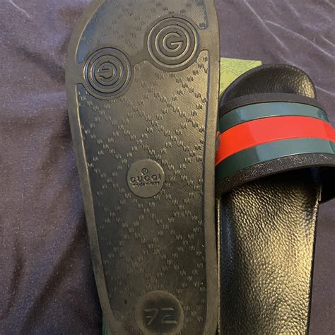 Gucci Slides Mens Size UK: 8.5 Fully Authentic - Depop