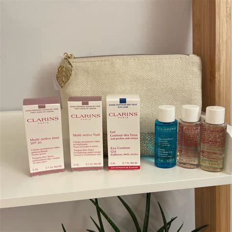 Clarins gift set. Gorgeous skincare gift set.... - Depop