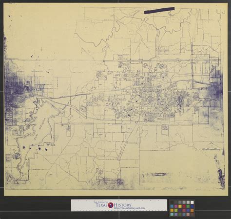 [Map of Arlington, Texas] - Side 1 of 2 - The Portal to Texas History