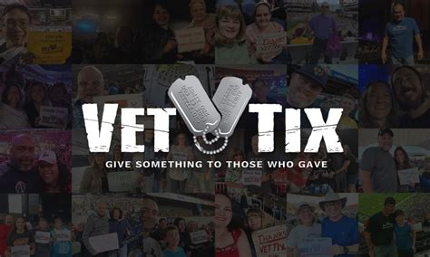 Vet Tix — Giving Something to Those Who Gave - Ticketmaster