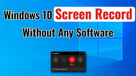 How to Screen Record Windows 10 - YouTube