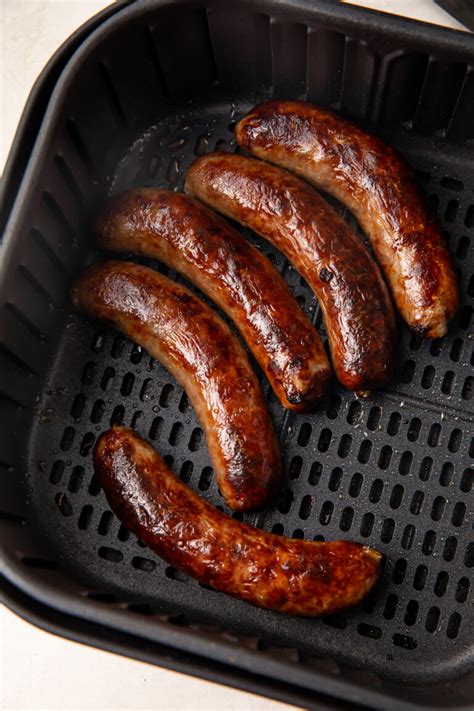 Perfectly Cooked Sausage in the Air Fryer - Easy Healthy Recipes