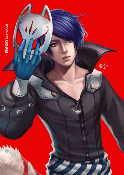 Persona 5 - Yusuke by LeorenArt on DeviantArt