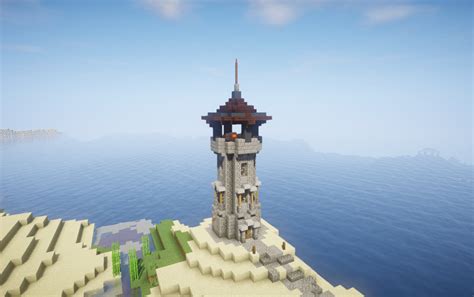 Minecraft Lighthouse Blueprints