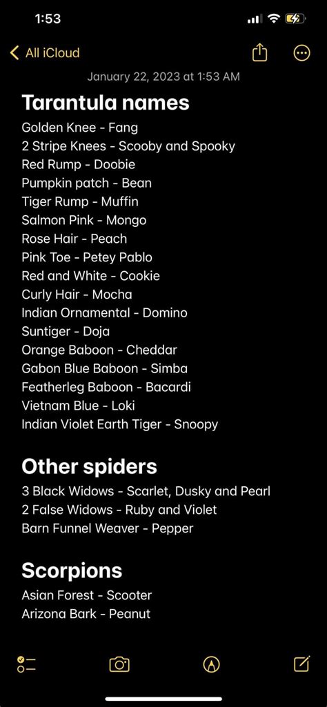 What are your spiders’ names? : r/tarantulas