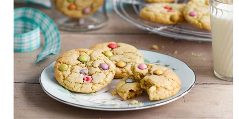 Smarties cookies - easy cookie recipe