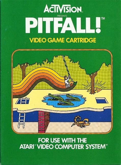 Les "Atari 2600 Rainbow Boxes" d'Activision - Pitfall! - 1982 | Atari games, Atari video games ...