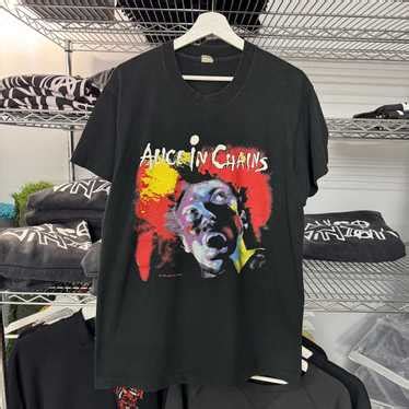 Vintage 1990 Alice In Chains Facelift Tour Shirt - Gem