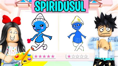 Desenam Pe SPIRIDUSUL Albastru (BLUE SMURF CAT) ! - YouTube