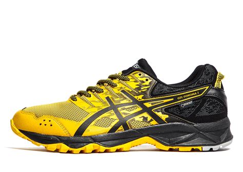 Asics Rubber Gel Sonoma 3 Gore-tex Trail Running Shoes Gold Fusion ...